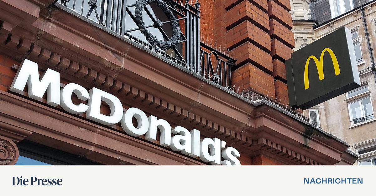 Junge Mitarbeiter erheben schwere Vorwürfe gegen McDonalds DiePresse