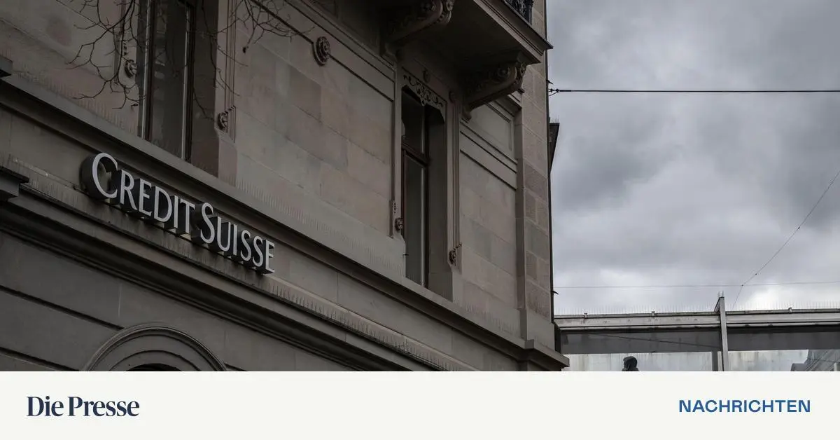 UBS setzt offenbar rote Linien für Credit Suisse Banker DiePresse