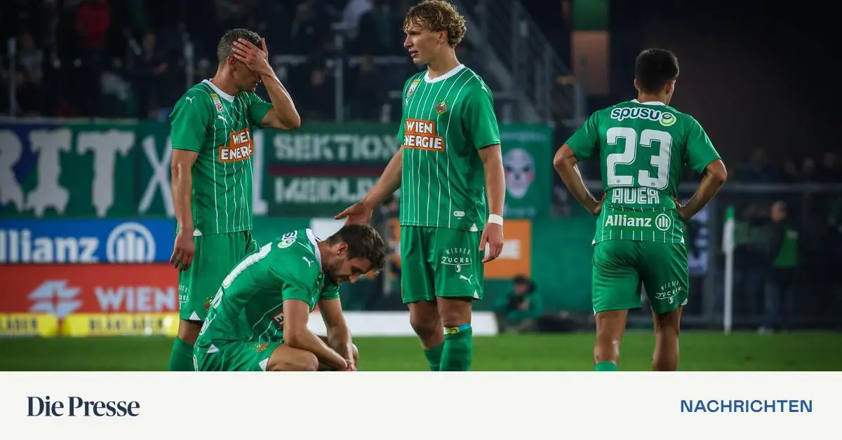 Nervenkitzel In Der Nachspielzeit Rapid Gegen Lask Endet