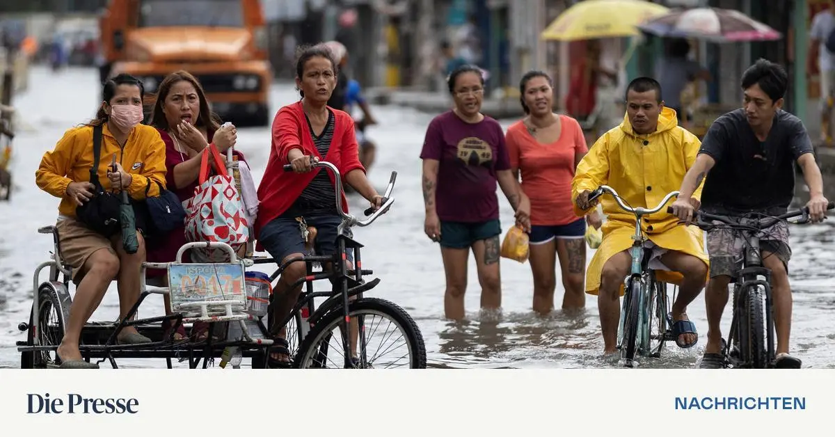 Zahl Der Toten Durch Taifun Doksuri Auf Den Philippinen Steigt