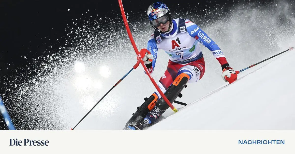 Franzose Noel Gewinnt Schladming Slalom Feller F Llt Zur Ck