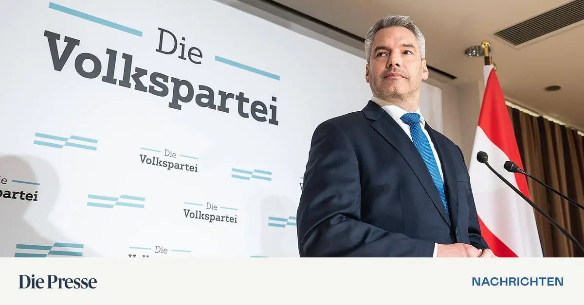 Nehammer präsentiert neuen Minister DiePresse