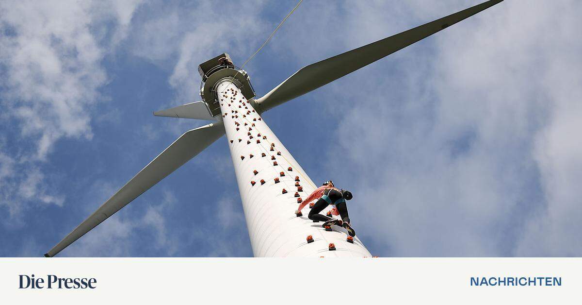 Österreichs Windkraft Ausbau kommt nur schleppend voran DiePresse