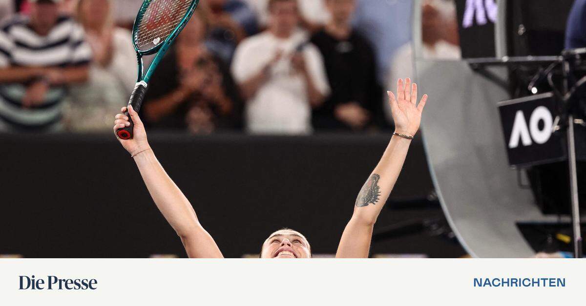 Ohne Satzverlust Sabalenka Verteidigt Australian Open Titel