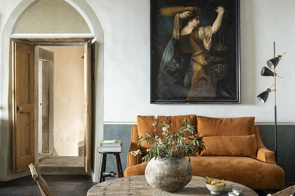 Hand-picked: The antique furniture in the house is all unique.