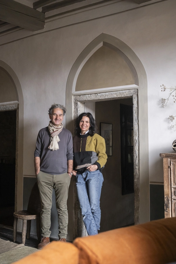 Enthusiastic owners: Thierry Grundman and Anne Emmanuelle Thion.