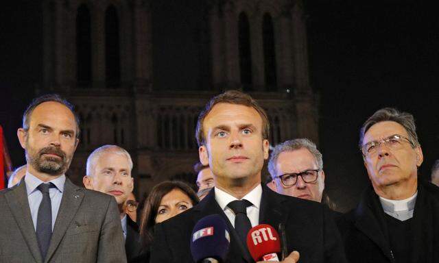 Macron verspricht Notre-Dame-Wiederaufbau in von fünf Jahren
