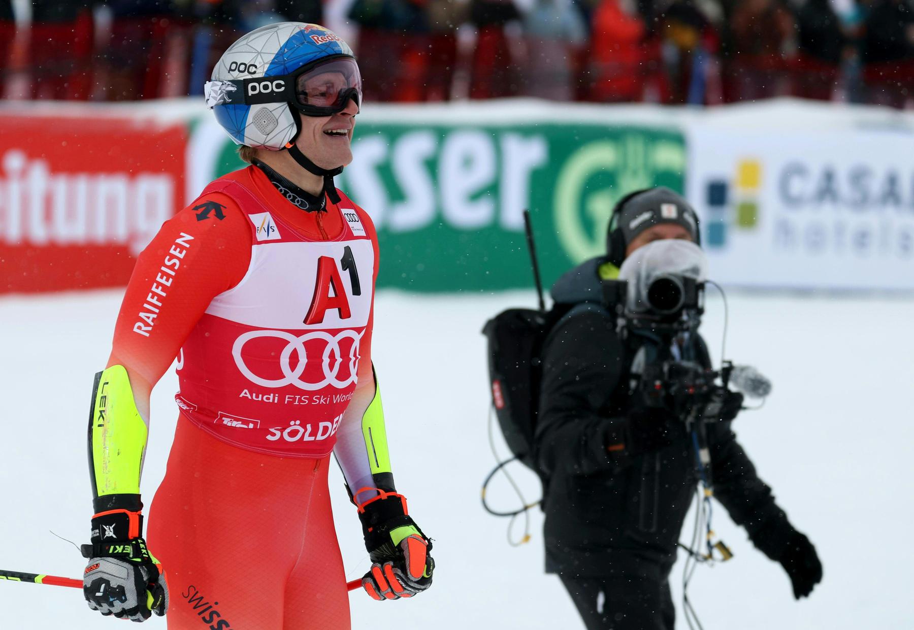 Odermatt gewinnt Riesentorlauf in Sölden vor Schwarz