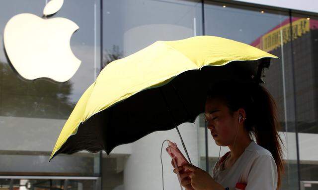Apple verkauft weniger iPhones, das Servicegeschäft legte aber zu.