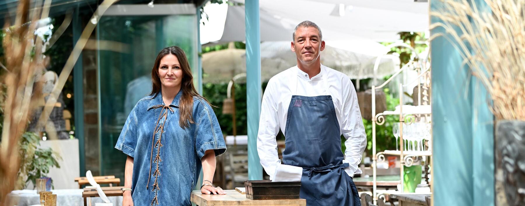 Koch des Jahres: Alain Weissgerber mit Barbara Eselböck.