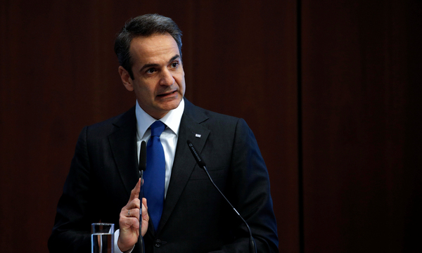 Griechenlands Ministerpräsident, Kyriakos Mitsotakis.