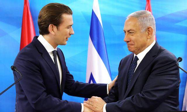 Bundeskanzler Kurz sagte Netanyahu Kampf gegen Antisemitismus zu