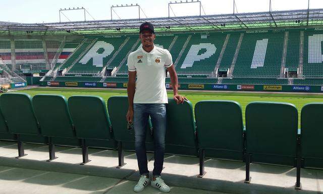 Im Allianz-Stadion fühlt sich der Brasilianer Joelinton geborgen, es ist in Wien sein zweites Zuhause.