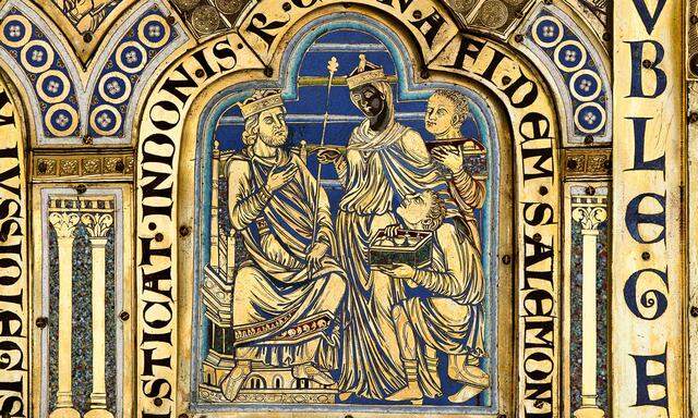Im Jahre 1181 vollendete Nikolaus von Verdun die Klosterneuburger Altar-Bilder, deren eines die sagenhafte Königin von Saba erstmals in der Kunstgeschichte als Schwarze zeigt.