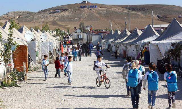 Türkisches Flüchtlingslager in Osmaniye 