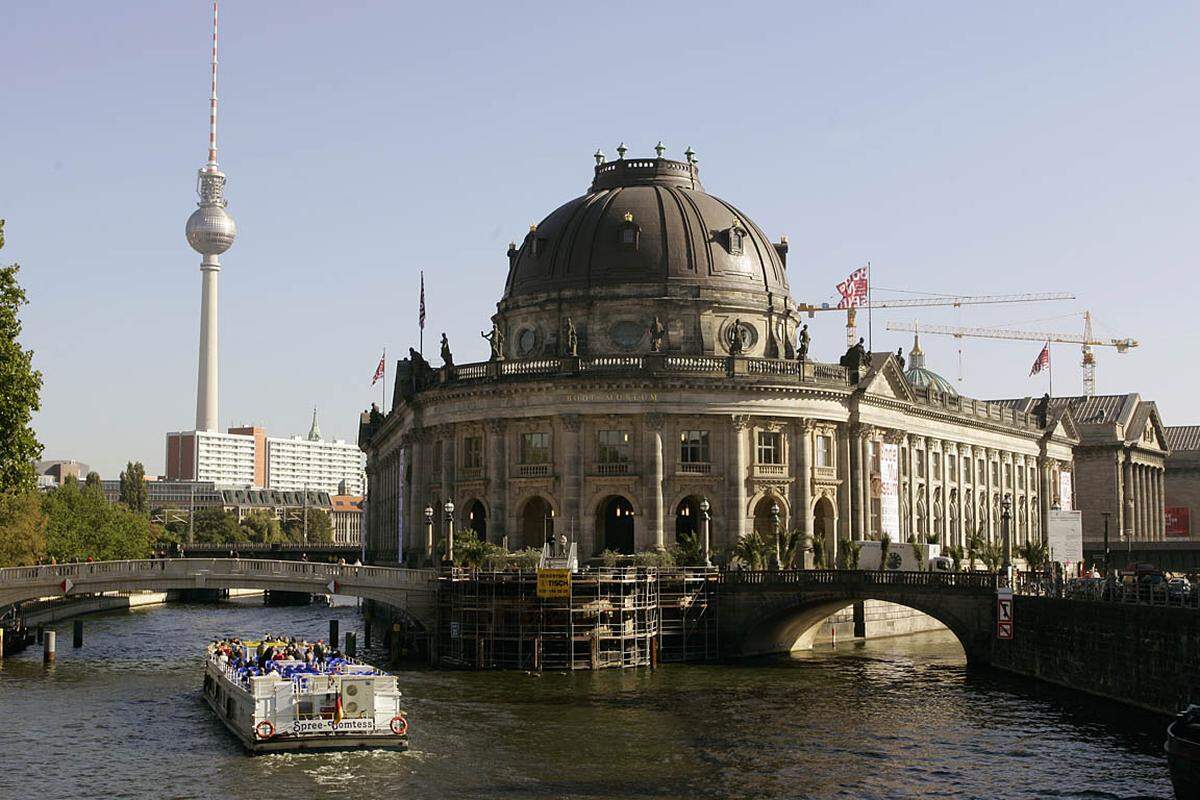 Tear baut nicht nur, er baut auch um: Mit Christoph Fischer hat der Architekten das Bode-Museum auf der Berliner Museumsinsel saniert. Er schuf auch eine Verbindung zwischen Bodemuseum und Pergamonmuseum.