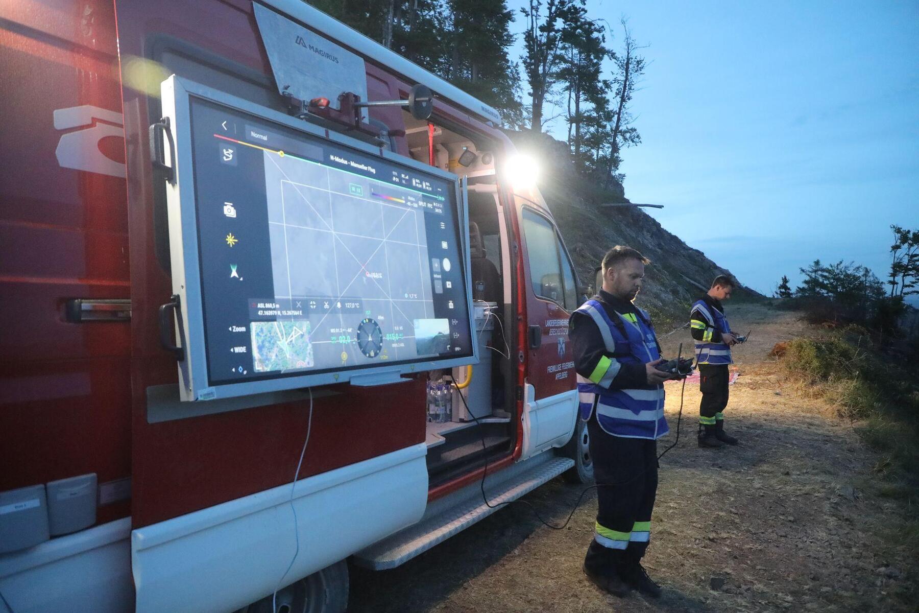 Waldbrände in der Steiermark: Flammen bei Mürzzuschlag gelöscht