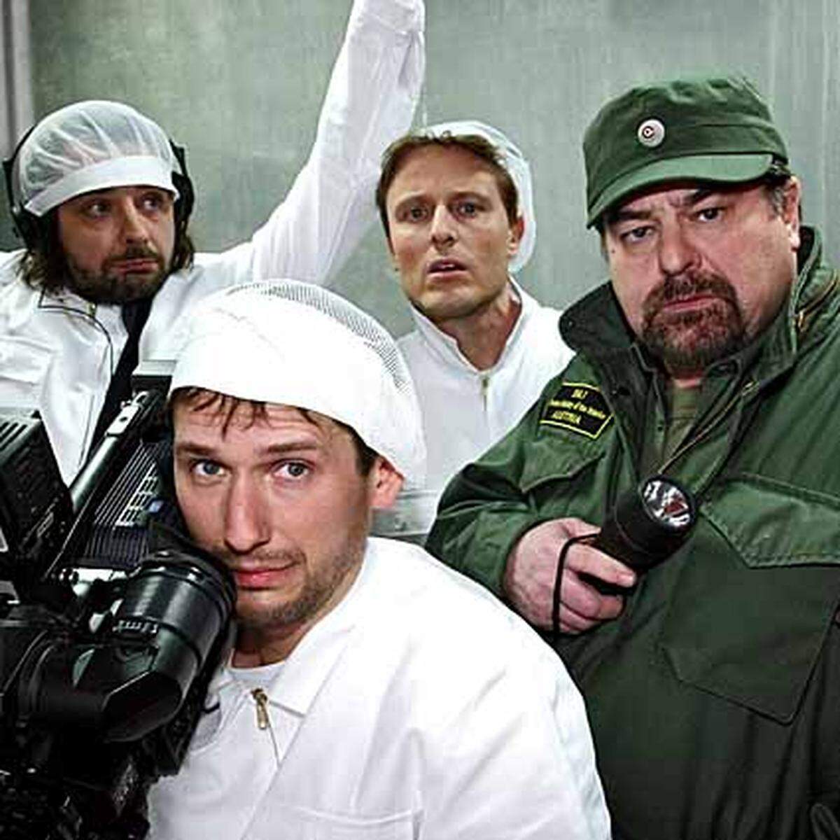 "Im Regierungsbunker" hieß die allererste "Die 4 da"-Folge, die Ende Februar 2007 auf Sendung ging: Eine Reportage aus dem Bunker, in dem die Regierung im Katastrophenfall verstaut würde.