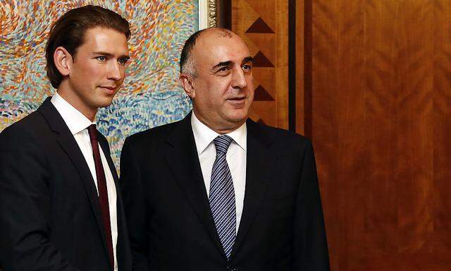 AM KURZ IN ASERBAIDSCHAN: KURZ / MAMMADJAROW