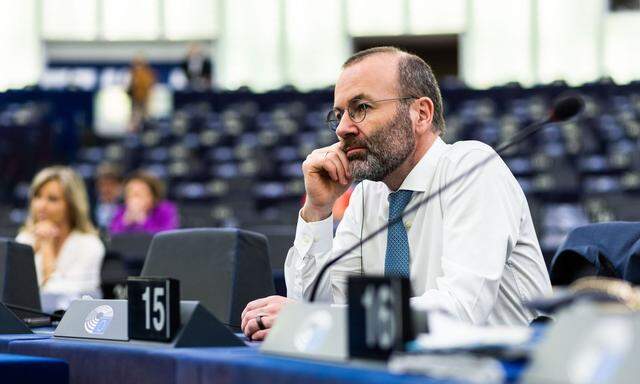 Der Chef der EU-Christdemokraten, Manfred Weber: „Brauchen legale Fluchtwege.“