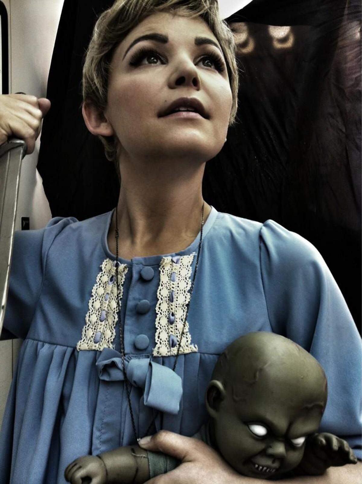 Zum Gruseln: Schauspielerin Ginnifer Goodwin als Rosemary in "Rosemary's Baby".