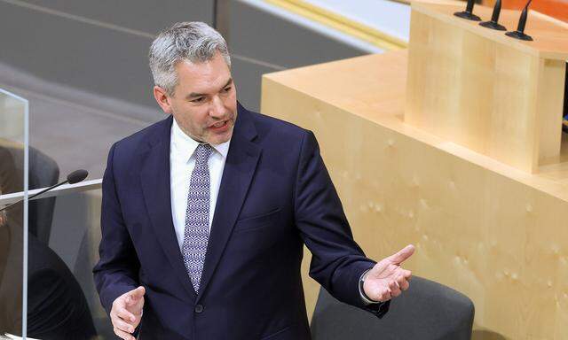 Bundeskanzler Karl Nehammer (ÖVP)