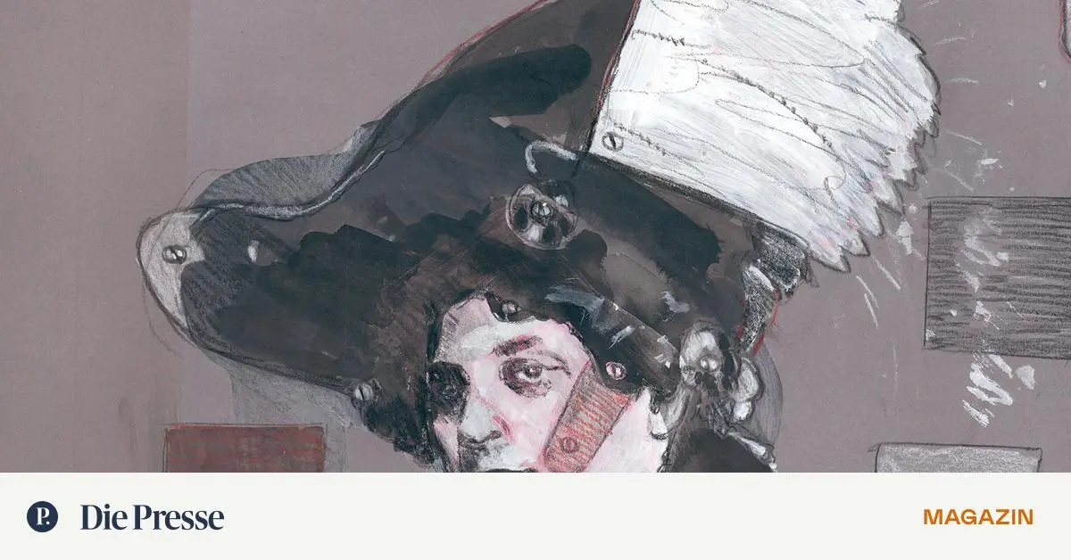 Lina Loos Eine Libelle mit Pranken