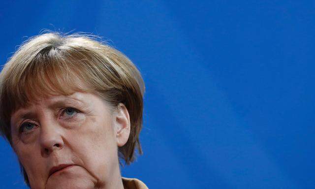 Die deutsche Kanzlerin, Angela Merkel.