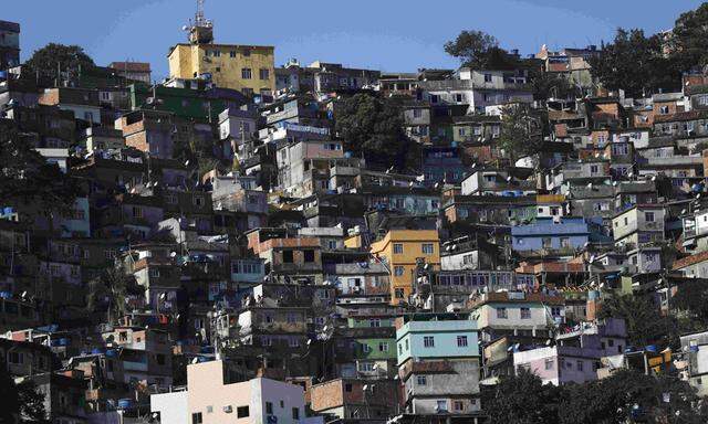 A general view of the Rocinha favela