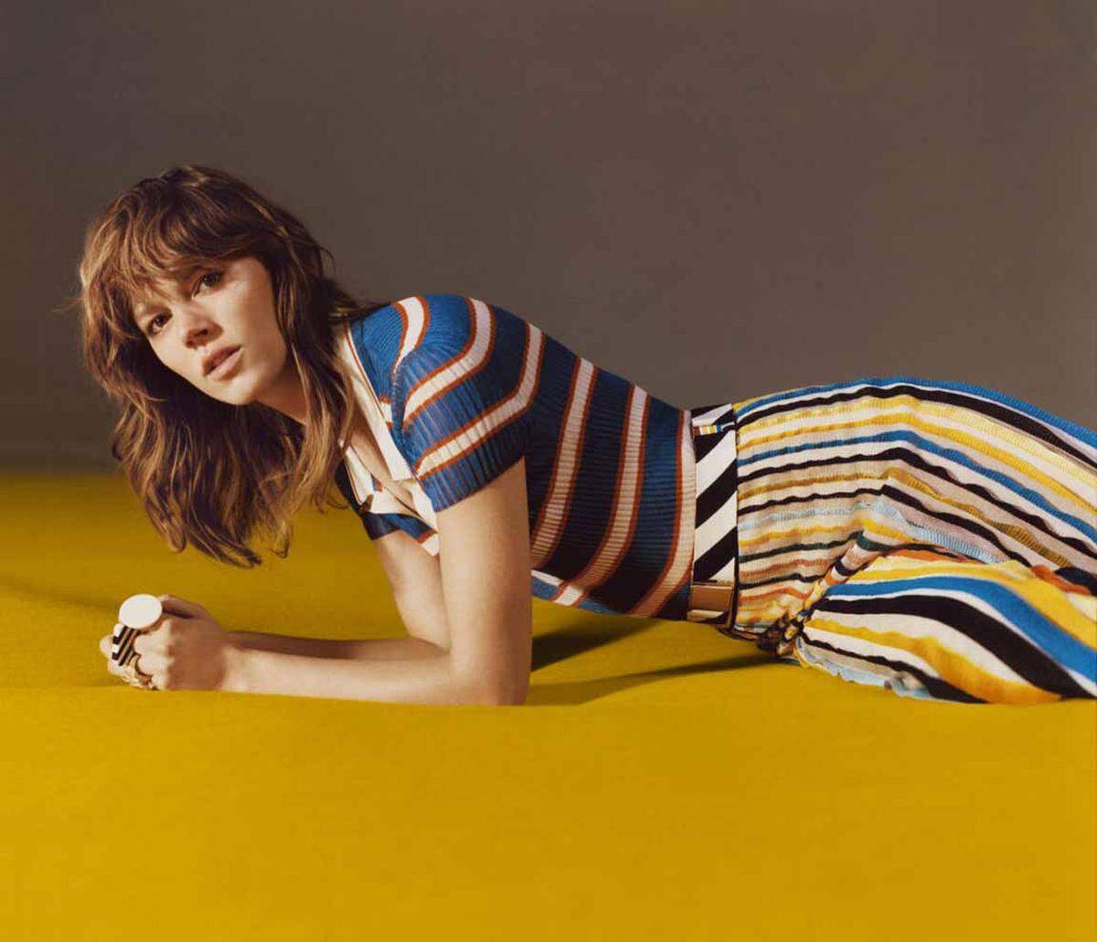 Topmodel Freja Beha Erichsen stand für Missoni vor der Kamera von Harley Weir.