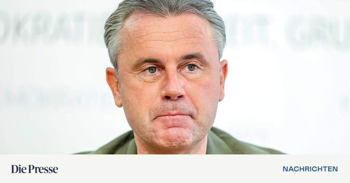 Norbert Hofer Tritt Als FpÖ Chef Zurück