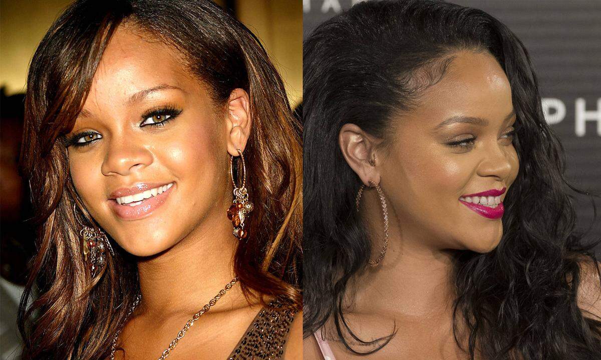 Sängerin Rihanna hat mittlerweile ihre eigenes Kosmetiklabel. Doch auch sie fing 2005 klein an.