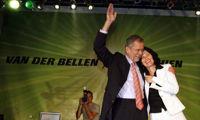 Nach der Wahl 2006 hatten Alexander Van der Bellen und Eva Glawischnig noch Grund zur Freude.