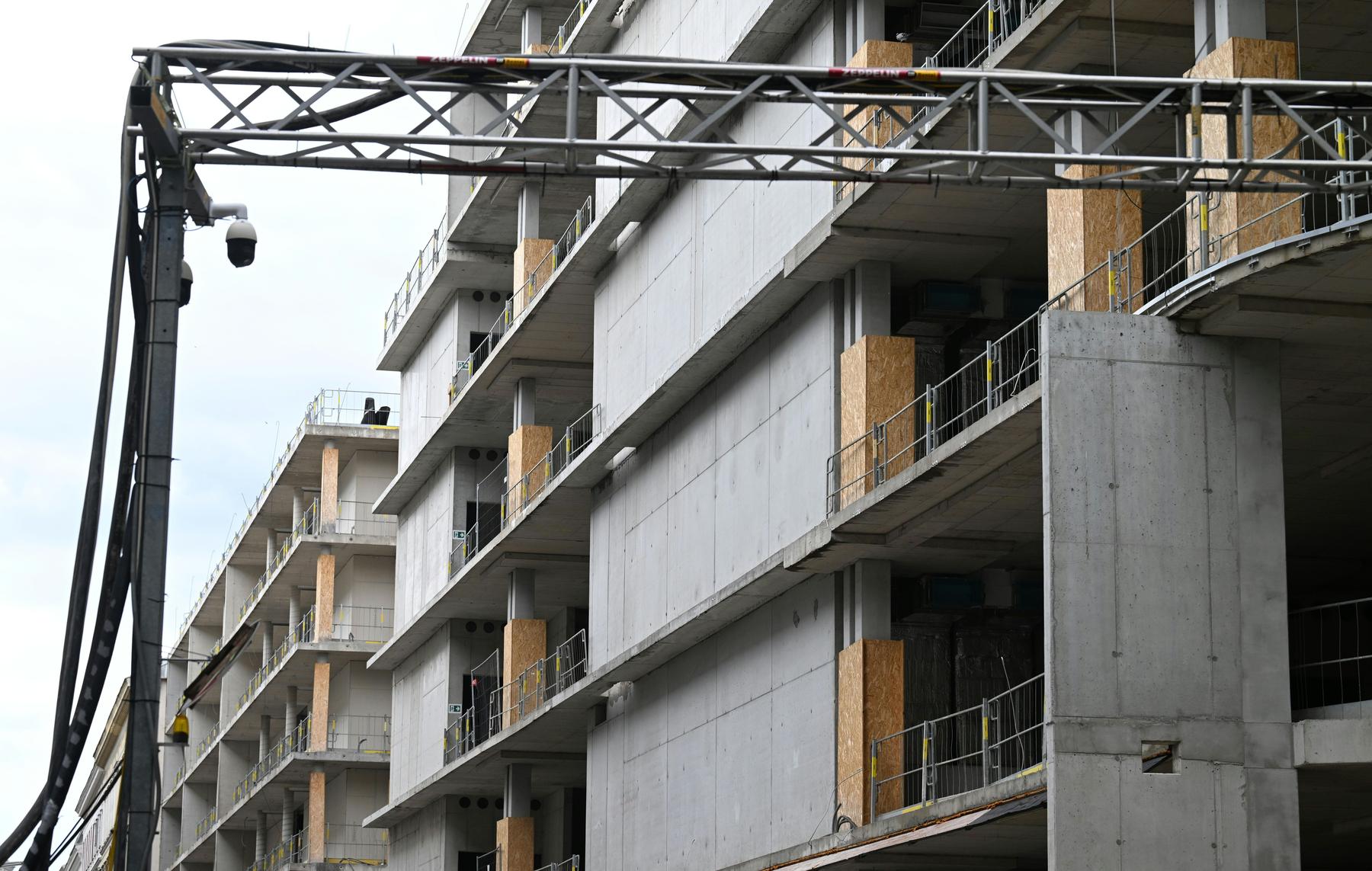 „Lamarr“-Rohbau: Der Abbruch hat begonnen