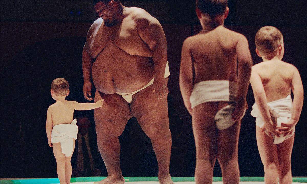 Emanuel Yarbrough war Sumo-Champion, mit 200 kg der schwerste überhaupt, gab Nachhilfe; wenig erfolgreich allerdings