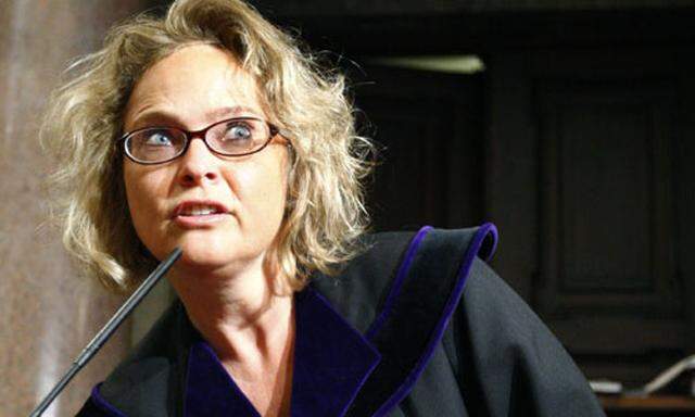  - Claudia Bandion-Ortner, Richterin im Bawag-Prozess. 