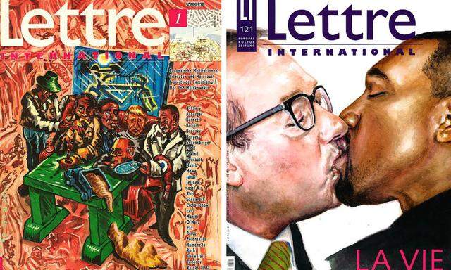 „Lettre“ Nr. 1 gab es vor 30 Jahren, eben erschien Nr. 121, mit Alexander Dobrindt (CSU) und Rapper Kanye West auf dem Cover, innig wie einst Breschnew und Honecker.