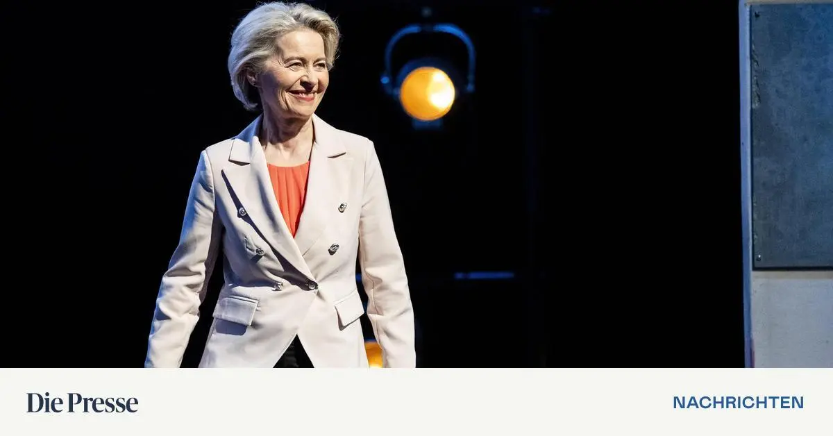 Von der Leyen: Cooperation with the right is possible under conditions