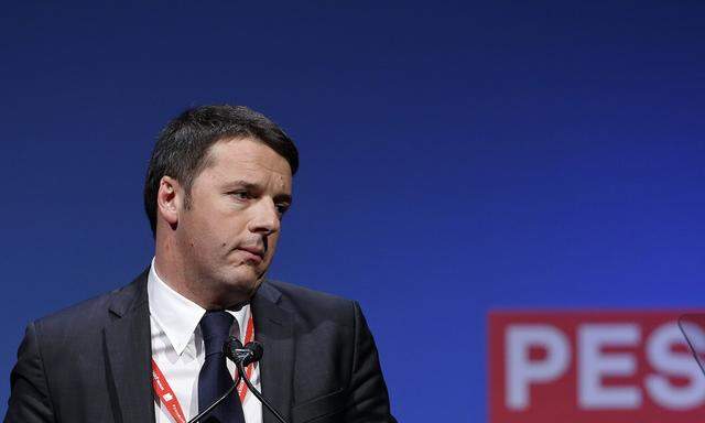Noch steht der neue Premier Matteo Renzi hinter seinen Regierungsmitgliedern.