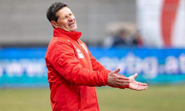 Lustenau-Trainer Andreas Heraf.