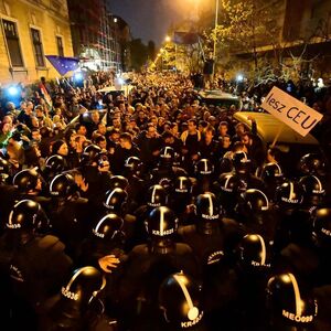 Gegen die Vertreibung der Central European University (CEU) aus Ungarn wird seit Wochen demonstriert. Kritik am neuen Hochschulgesetz kommt auch aus den USA.