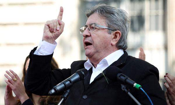 Jean-Luc Mélenchon hat bei der Präsidentschaftswahl stark abgeschnitten. Nun will er eine Mehrheit bei den Parlamentswahlen erzielen.