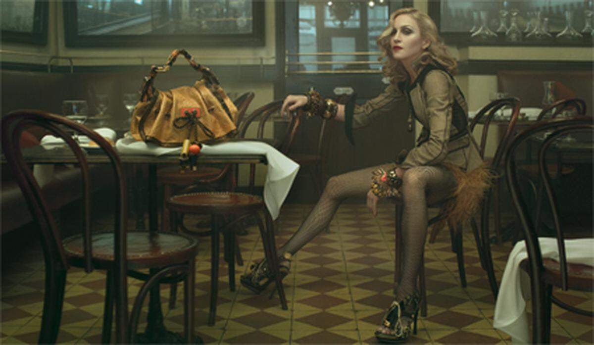 Die Partnerschaft zwischen Madonna und Louis Vuitton wird fortgesetzt. Diesmal setzte Star-Fotograf Steven Meisel die Pop-Ikone in Szene.