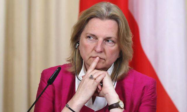 Karin Kneissl: "Es muss eine Verhandlungslösung für Jerusalem und für einen palästinensischen Staat her." (Archivbild)