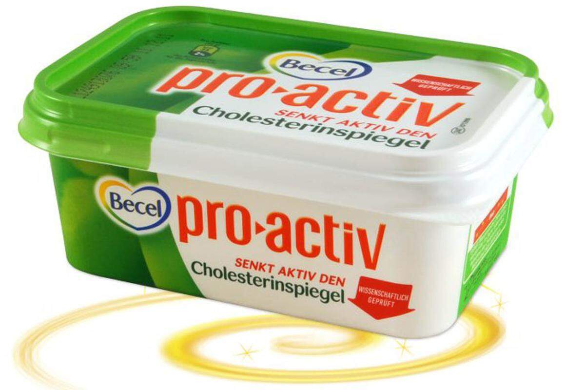 Unilever bewirbt seine Margarine "Becel pro-aktiv" als Möglichkeit, den Cholesterinspiegel zu senken. Foodwatch kritisiert die Herstelleraussage, dass es bei der Margarine "aus wissenschaftlicher Sicht keinen Hinweis" auf Nebenwirkungen gebe. Die Verbraucherschützer sehen das anders, Pflanzensterine stünden bei Wissenschaftlern im Verdacht, das Risiko für Herzkrankheiten zu erhöhen.  22,2 Prozent der Stimmen