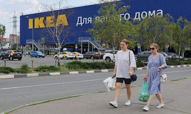 Auch Ikea-Filialen in Russland blieben seit dem Angriff auf die Ukraine geschlossen.