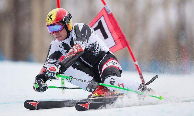 SKI-WELTCUP IN BEAVER CREEK/VAIL : TRAINING DER HERREN / MARCEL HIRSCHER (AUT)