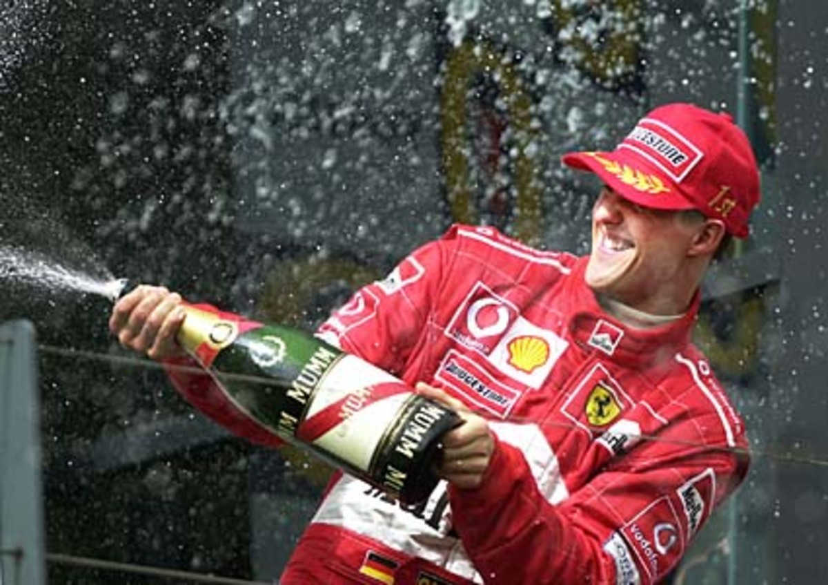Grand-Prix-Siege:1. Michael Schumacher 912. Alain Prost 513. Ayrton Senna 41