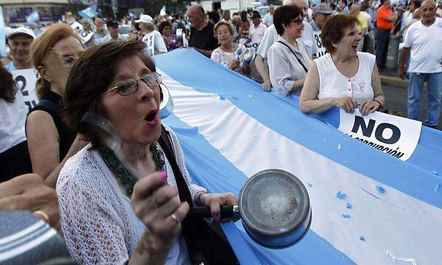 Argentinien: Zehntausende protestieren gegen Kirchner