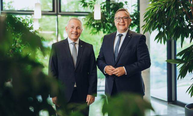 Den Energie-Steiermark-AG-Vorständen Christian Purrer (l. ) und Martin Graf ist Inklusion ein großes Anliegen. 